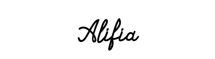 Alifia Font