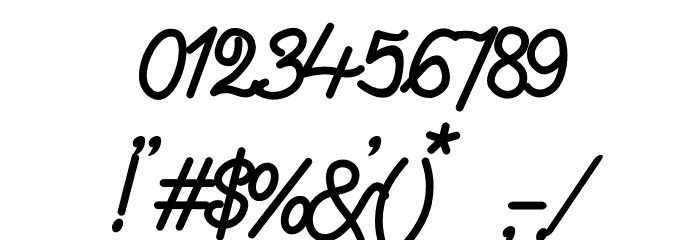 Alifia Font OTHER CHARS