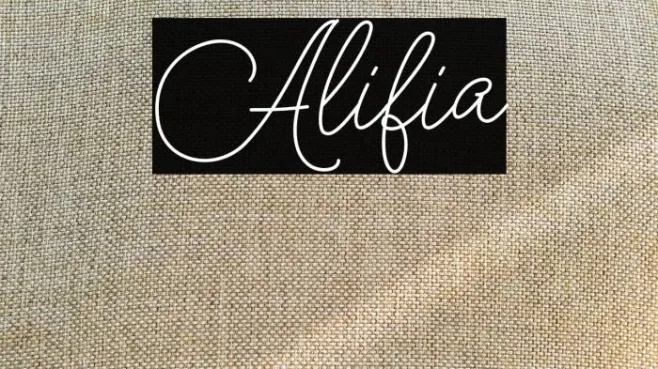 Alifia Example 1