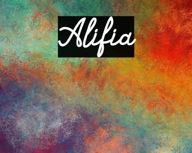 Alifia Example 1