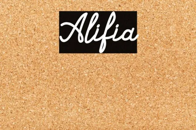 Alifia Example 2