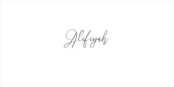Alifiyah Logo
