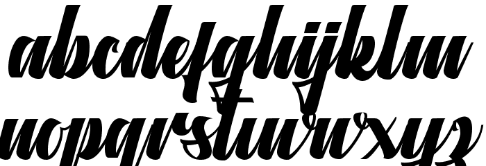 Aligantis Font LOWERCASE