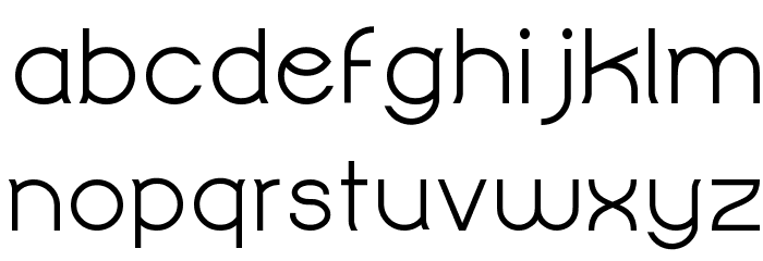 Alighty Nesia Bold Font LOWERCASE