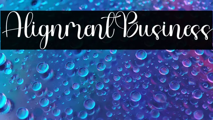 Alignment Business Example 1