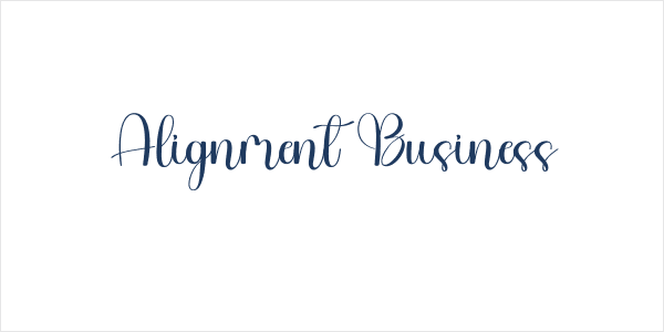 Alignment Business Logo