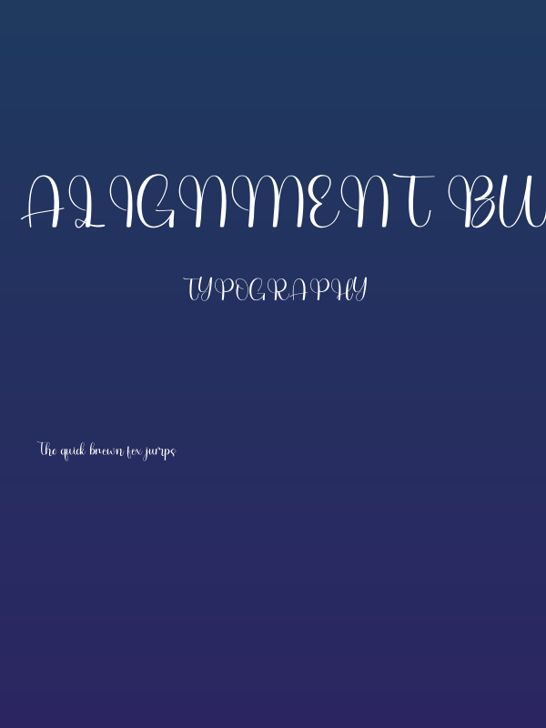 Alignment Business Poster