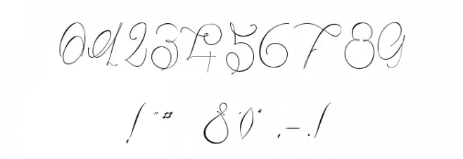 Aligot de Mirabelle Font OTHER CHARS