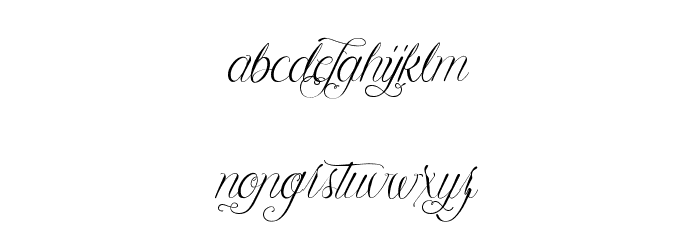 Aligot de Mirabelle Font LOWERCASE