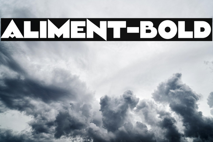 Aliment-Bold Example 1