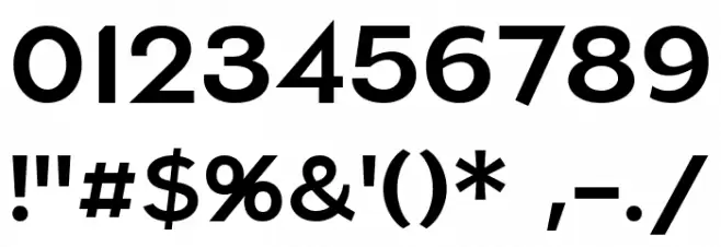 Aliment Light Font OTHER CHARS