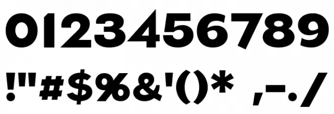 Aliment Medium Font OTHER CHARS