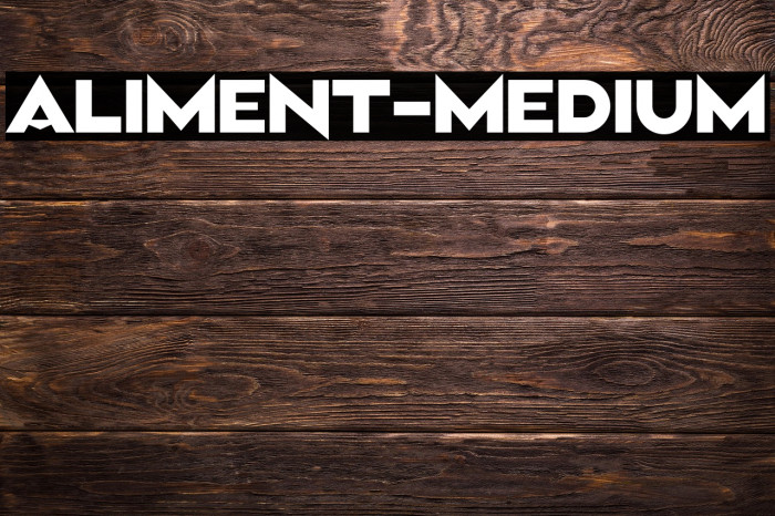 Aliment-Medium Example 1