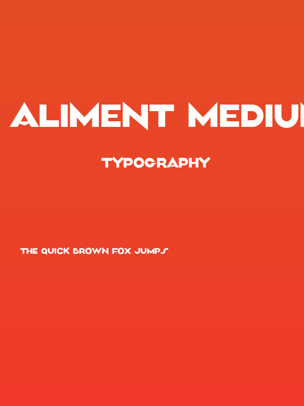 Aliment Medium Poster