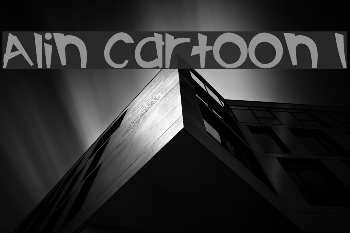 Alin Cartoon I フォント examples