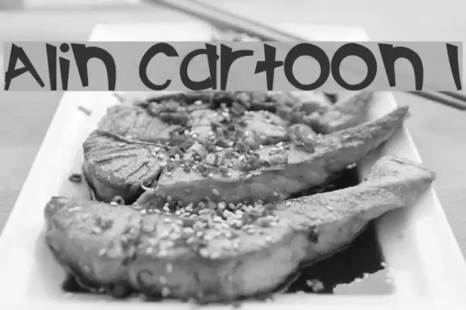 Alin Cartoon I フォント examples