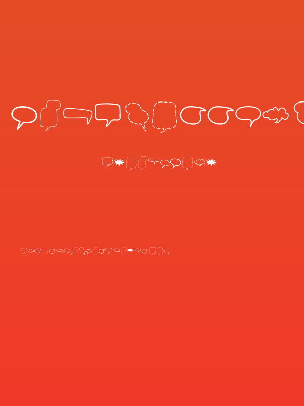 Alin Speech Bubbles 2 Poster