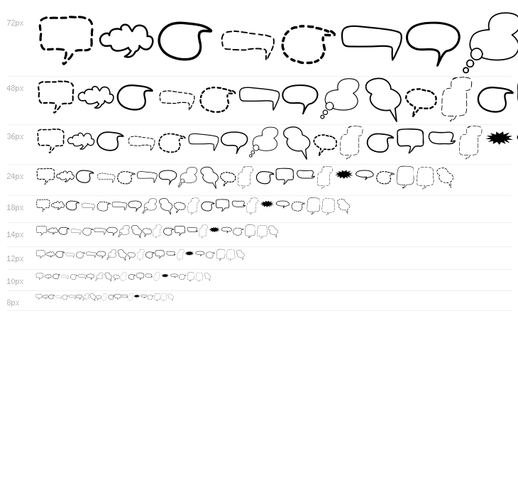 Alin Speech Bubbles 2 Waterfall