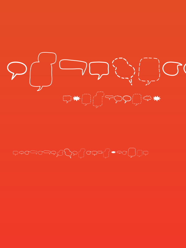 Alin Speech Bubbles 2 Poster