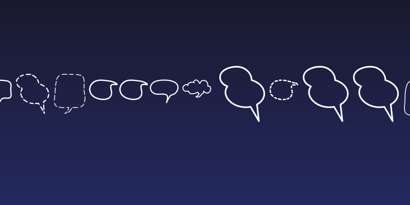 Alin Speech Bubbles 2 Social Header