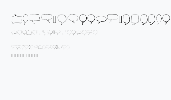 Alin Speech Bubbles Business Card