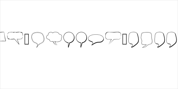 Alin Speech Bubbles Logo