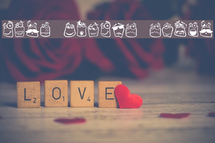 Alin Square Emoji Font examples
