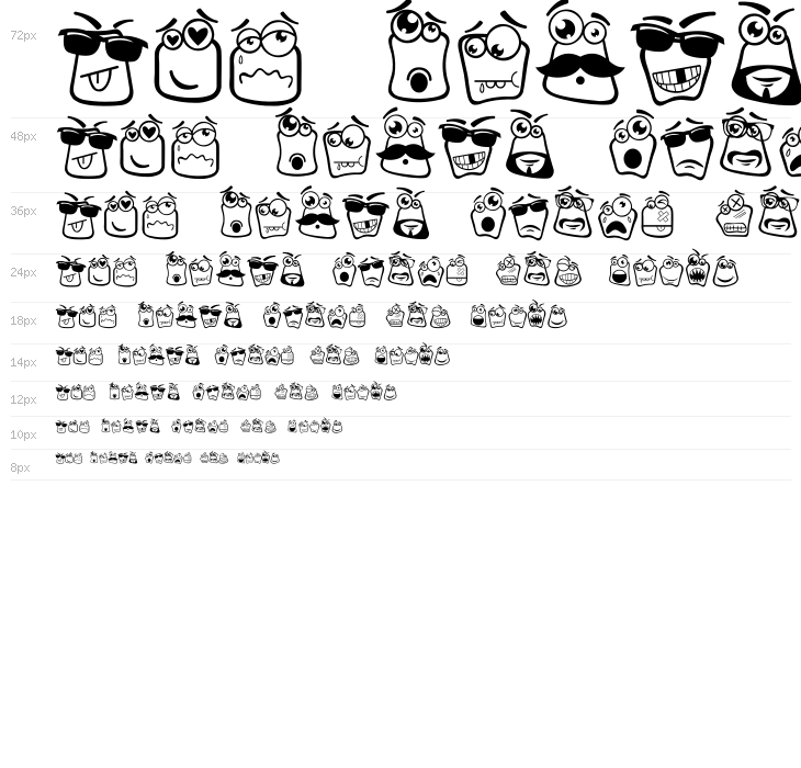 Alin Square Emoji Waterfall