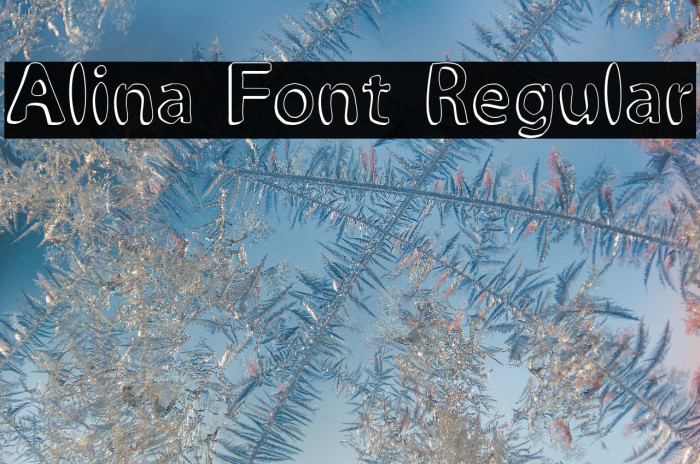 Alina Font Regular Example 3