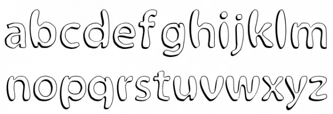 Alina Font Regular Caratteri MINUSCOLO