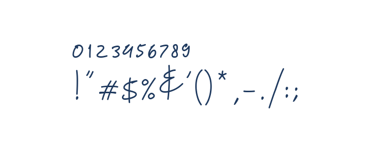 Aline Signature Other Characters