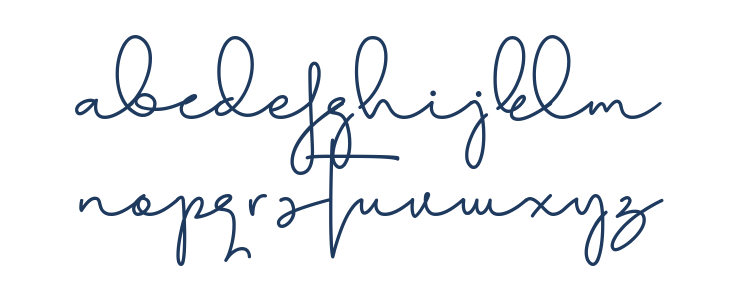 Aline Signature Lowercase