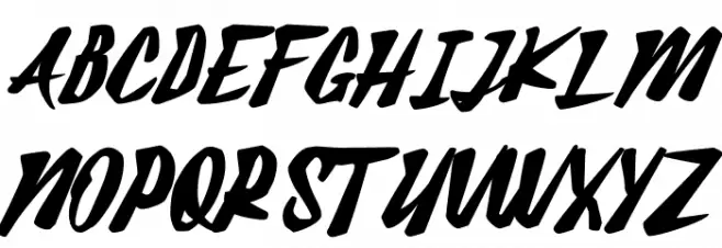 Aline Font UPPERCASE