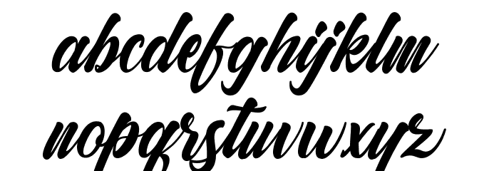 Alingkug Wellany Font LOWERCASE