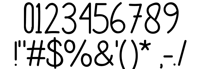 Alinyta Font OTHER CHARS