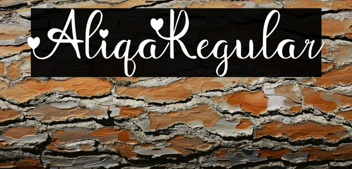 Aliqa-Regular Example 2