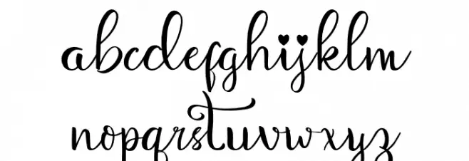 Aliqa-Regular Caratteri MINUSCOLO