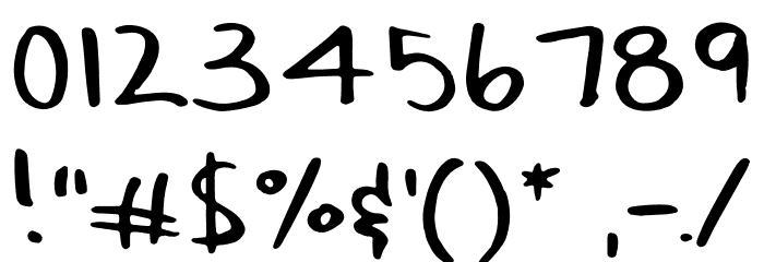 Alisa Hodge Font OTHER CHARS
