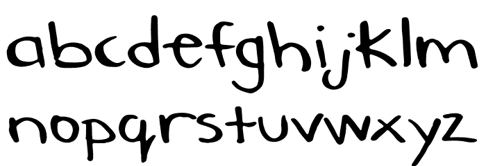 Alisa Hodge Font LOWERCASE