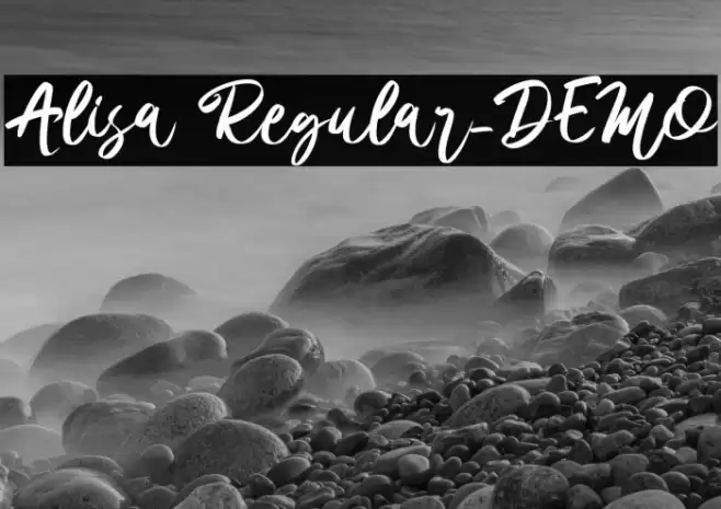Alisa Regular_DEMO Font examples