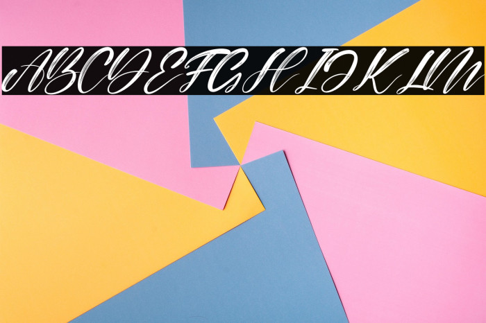 Alisabela Brushley Italic Example 1