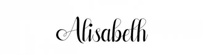 Alisabeth  font caratteri gratis