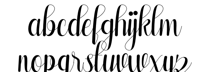 Alisabeth Font LOWERCASE