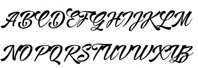 AlisandraScript Fonte MAIÚSCULAS