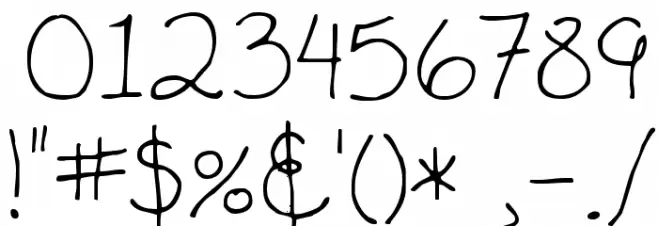 Alisha Font OTHER CHARS