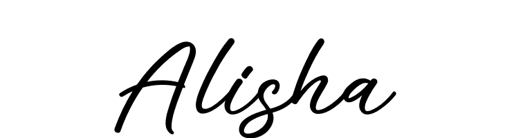 Alisha  Free Fonts Download