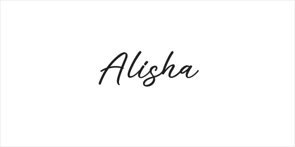 Alisha Logo