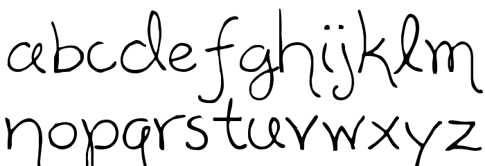 Alisha Font LOWERCASE