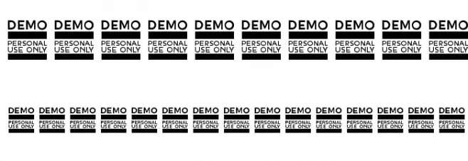 Alishader Demo Font OTHER CHARS