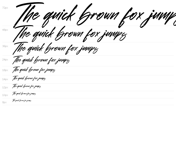 Alishakey Italic Waterfall